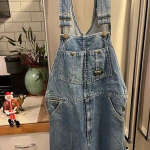 OshKosh B'gosh Classic Blue Denim Overalls Men’s, Size 32x32. Union Made USA